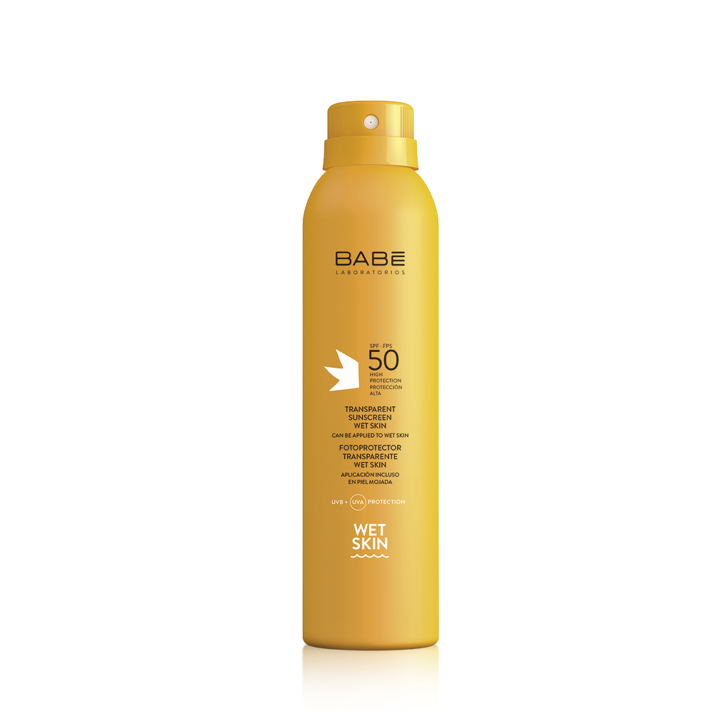 Babe Transparent Sunscreen Wet Skin SPF 50 200 ml