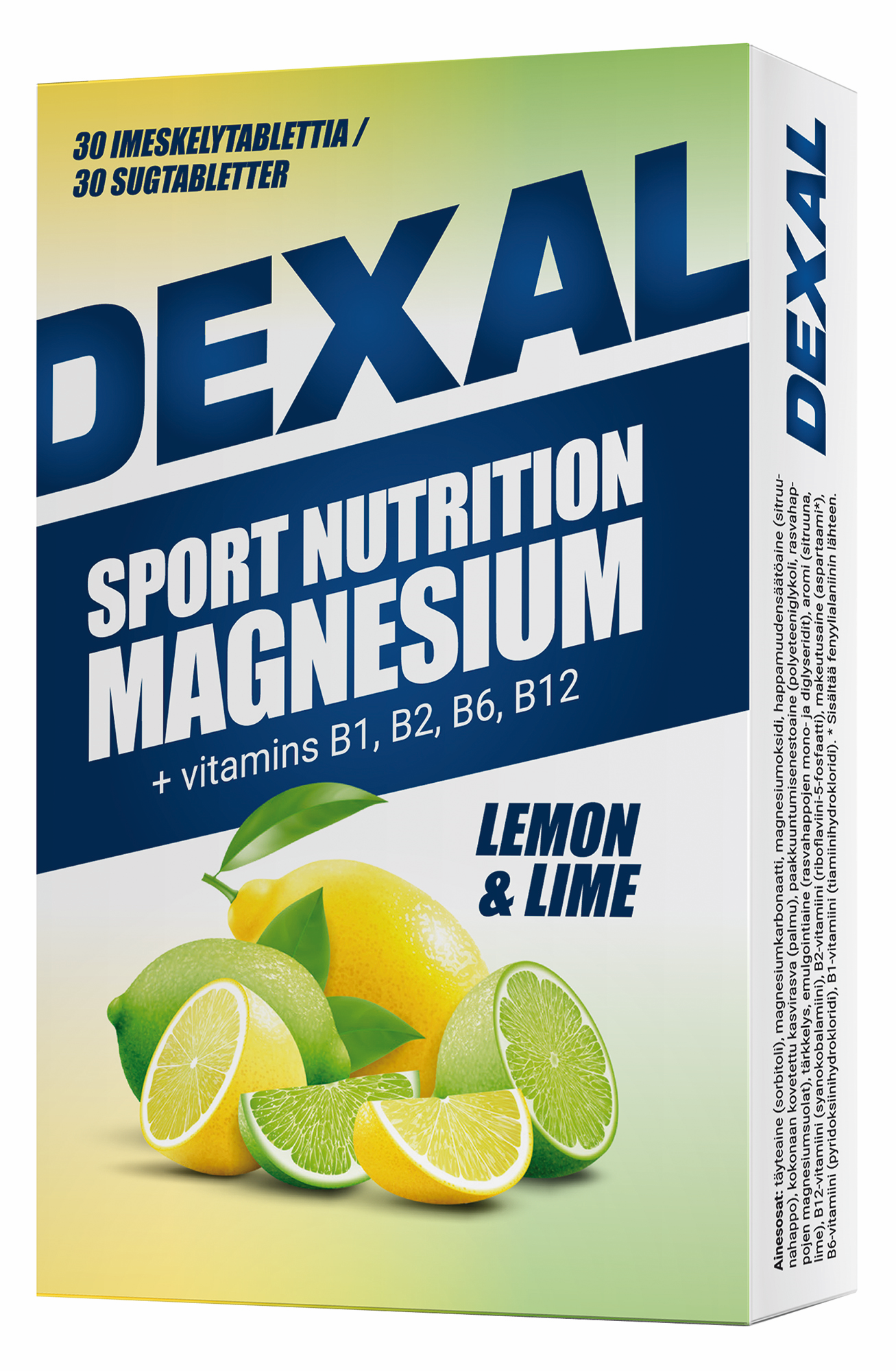 Dexal Magnesium + B pastilli 30 kpl