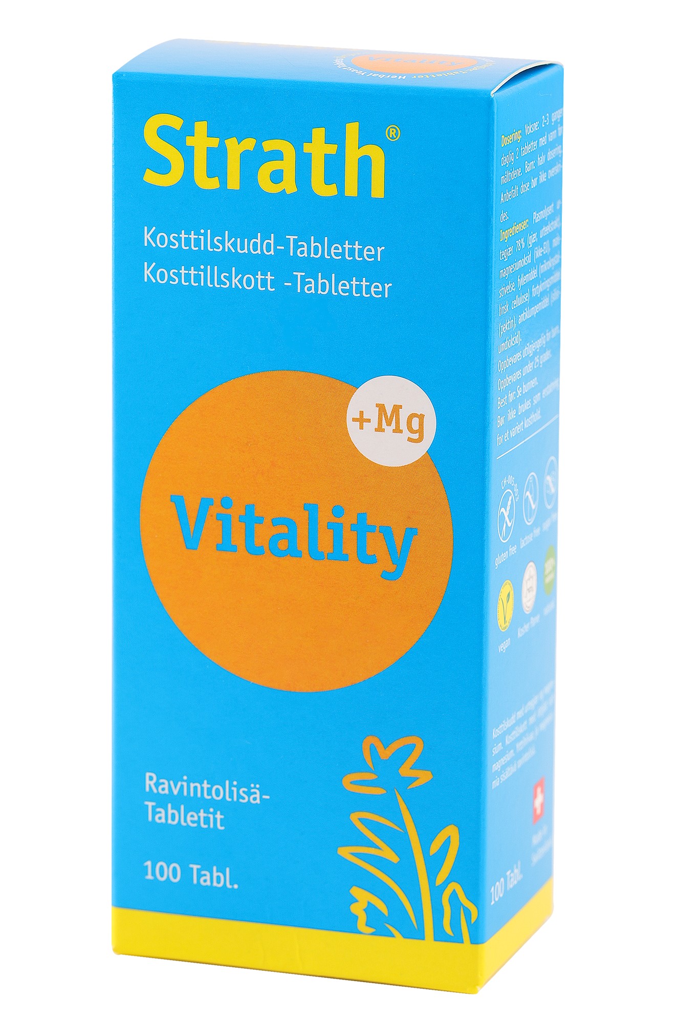 A Vogel Strath Vitality Yrttihiivatabletti 100 tablettia