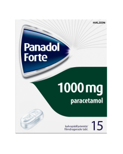 PANADOL FORTE 1000 mg 15 fol tabletti, kalvopäällysteinen