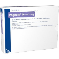 VAGIFEM 10 mikrog 18 fol emätinpuikko, tabletti