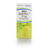 HISTEC 10 mg 10 fol tabletti, kalvopäällysteinen