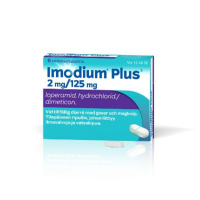 IMODIUM PLUS 2/125 mg 6 fol tabletti