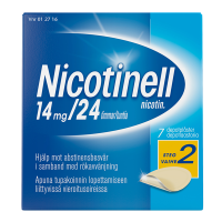 NICOTINELL 14 mg/24 h 7 kpl depotlaastari