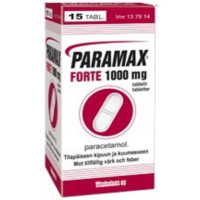 PARAMAX FORTE 1000 mg 15 fol tabletti