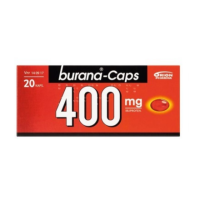 BURANA-CAPS 400 mg 20 fol kapseli, pehmeä