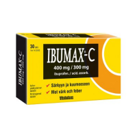 IBUMAX-C 400/300 mg 30 fol tabletti, kalvopäällysteinen