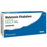 MELATONIN VITABALANS 3 mg 10 fol tabletti