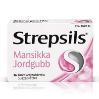 STREPSILS MANSIKKA 1,2/0,6 mg 36 fol imeskelytabletti