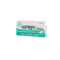 ASPIRIN 500 mg 20 fol tabletti