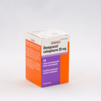 OMEPRAZOL RATIOPHARM 20 mg 14 kpl enterokapseli, kova
