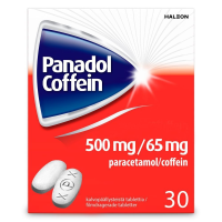 PANADOL COFFEIN 500/65 mg 30 fol tabletti, kalvopäällysteinen