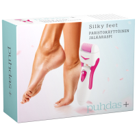 Puhdas+ Silky Feet Paristokäyttöinen jalkaraspi vaihtopäällä