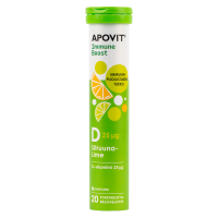 Apovit D-vitamiinipore sitruuna-lime 20 tabl