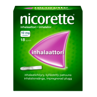 Nicorette Inhalaattori 10 mg 18 inhalaatiokapselia