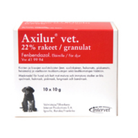 Axilur 22 % 10x10 g vet rakeet