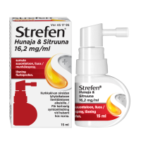 STREFEN HUNAJA & SITRUUNA 16,2 mg/ml 15 ml sumute suuonteloon, liuos