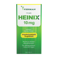 HEINIX 10 mg 14 fol imeskelytabletti