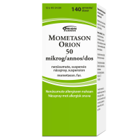 MOMETASON ORION 50 mikrog/annos 140 annosta nenäsumute, suspensio