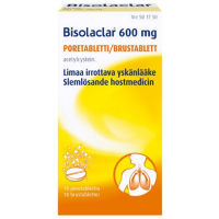 BISOLACLAR 600 mg 10 fol poretabletti