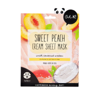 Oh K! Peach & Coconut Water Cream Sheet Mask 15 g