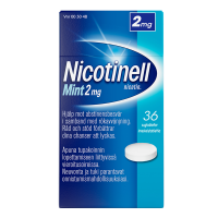 NICOTINELL MINT 2 mg 36 fol imeskelytabletti