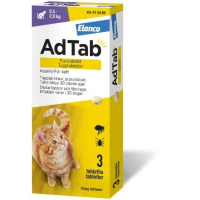 AdTab 12 mg 3 fol purutabletti kissalle (0,5–2,0 kg)