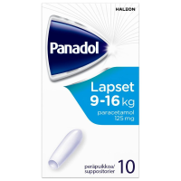 PANADOL 125 mg 10 kpl peräpuikko