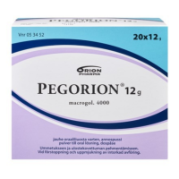 PEGORION 12 g 20 x 12 g jauhe oraaliliuosta varten, annospussi