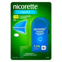 Nicorette Icemint 4 mg 20 kpl imeskelytabletti