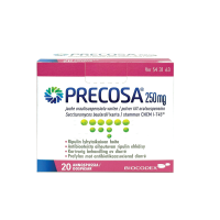 PRECOSA 250 mg 20 kpl jauhe oraalisuspensiota varten