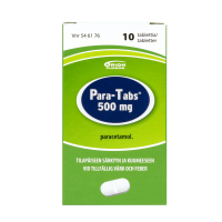 PARA-TABS 500 mg 10 fol tabletti