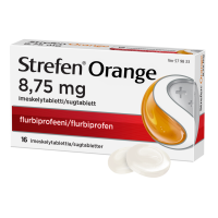 STREFEN ORANGE 8,75 mg 16 fol imeskelytabletti