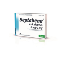 SEPTABENE EUKALYPTUS 3/1 mg 16 fol imeskelytabletti