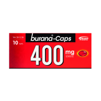 BURANA-CAPS 400 mg 10 fol kapseli, pehmeä