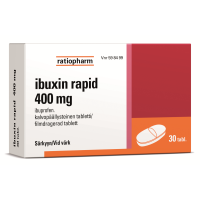 IBUXIN RAPID 400 mg 30 fol tabletti, kalvopäällysteinen