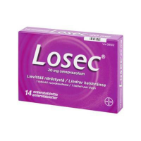 LOSEC 20 mg 14 fol enterotabletti