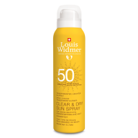 Louis Widmer Clear & Dry Sun Spray 50 hajusteeton 200 ml