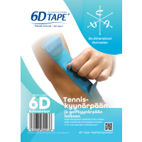 6D Tape tennis-ja golf-kyynärpää 2 kpl 