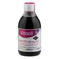 Vitaali Rauta 100 mg salmiakinmaku 500 ml