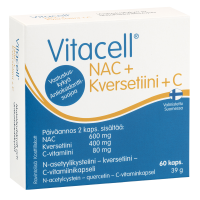 Vitacell NAC + Kversetiini + C 60 kapselia