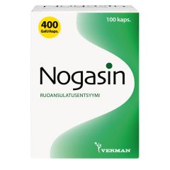 Nogasin 400 gaiu kaps 100 kpl