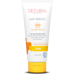 Decubal Body Sunlotion SPF50+ tuubi 180 ml