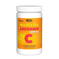 Multivita Ascorbin 50 tabl 500mg